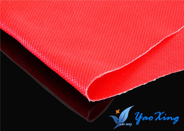 18OZ Double Sides Silicone Coated Fiberglass Fabric Dengan Kinerja Tahan Api Yang Baik