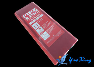 0.4mm Fiberglass Grease Fire Blanket Lembut Sesuai Dengan EN1869: 1997