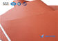 0.4mm Tebal Silicone Coated Fiberglass Cloth Untuk Tirai Tahan Api