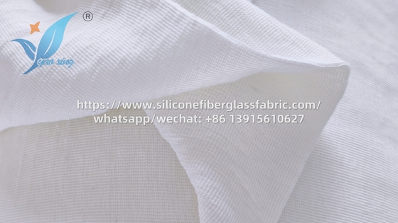 Kain Serat Kaca Liner Kasur Fireproof Memenuhi Standar CFR1633