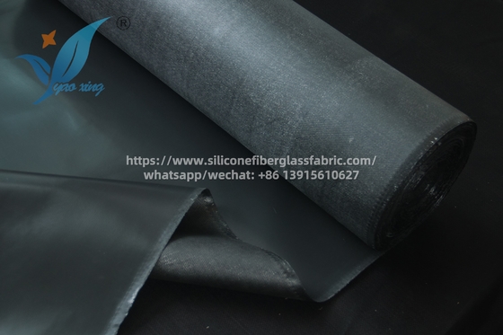 0.4mm tahan api Kain Tirai Silikon Ringan