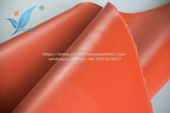 Kain Fiberglass Berlapis Silikon untuk Sambungan Ekspansi Galangan Kapal