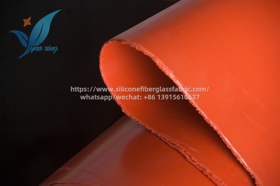Kain Fiberglass Berlapis Silikon 4mm untuk Ketahanan Suhu Tinggi
