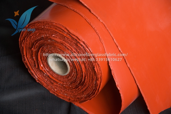 Kain Fiberglass Berlapis Silikon 4mm untuk Ketahanan Suhu Tinggi