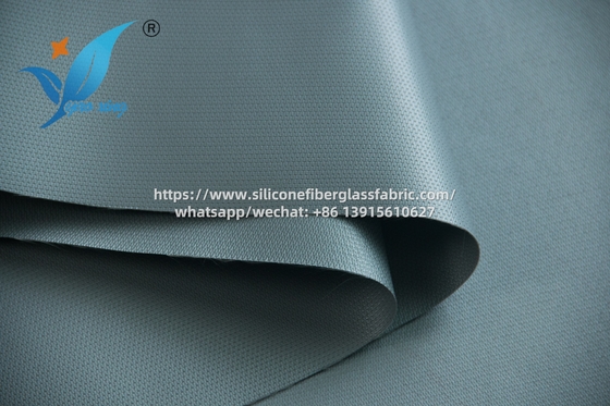 Kain Fiberglass Berlapis Silikon Tahan Suhu Tinggi -40 hingga 200C