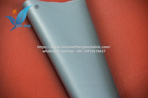 Kain Fiberglass Berlapis Silikon Tahan Suhu Tinggi -40 hingga 200C