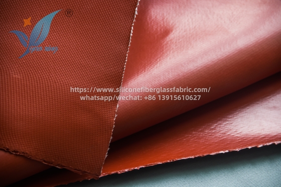 4mm Anti Aging Silicone Fiberglass Fabric Penggunaan Industri Ukuran Khusus