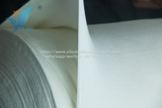 Kain Penghalang FR Putih Alami Kustomisasi OEM Tersedia