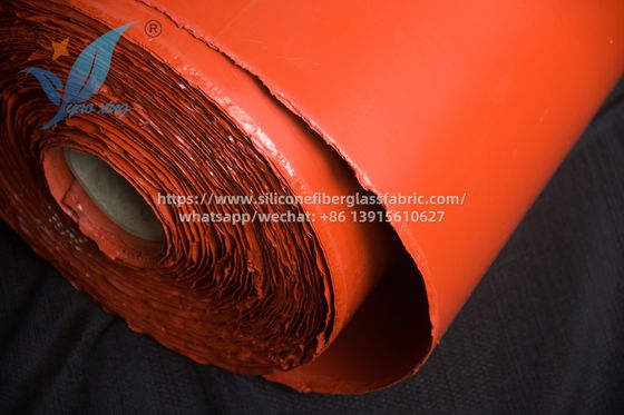 4.0mm tahan api kain silikon serat kaca tahan lama industri kelas