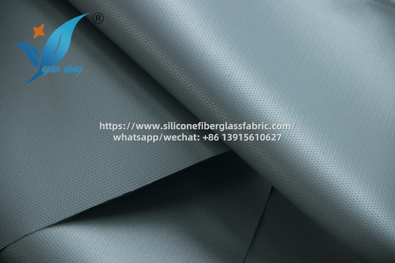 Kain Fiberglass Berlapis Silikon Tahan Suhu Tinggi -40 hingga 200C