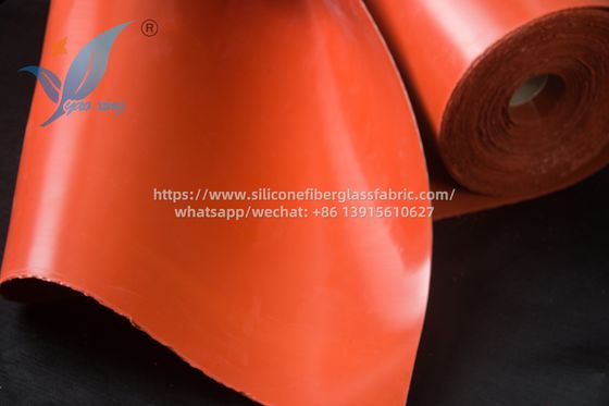 Kain Serat Kaca Berlapis Silikon dengan Suhu Tinggi -40°C sampai 200°C