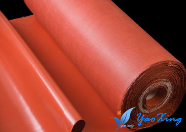 1.5mm Silicone Fiberglass Fabric Dengan Ketahanan Penuaan Yang Baik Dan Tahan Api