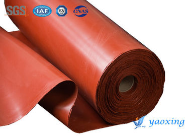 1.2mm Ketebalan Kain Fiberglass Silikon Anti Listrik Untuk Daya Termal