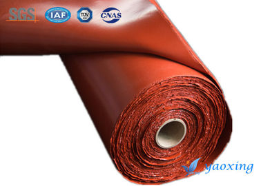 Kain Fiberglass Dilapisi Silikon Anti Korosi Dengan Tahan Penuaan Yang Baik