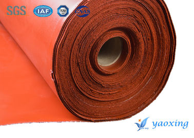 1.5mm Silicone Coated Fiberglass Fabric Fireproof Gasket Untuk Pekerjaan Baja