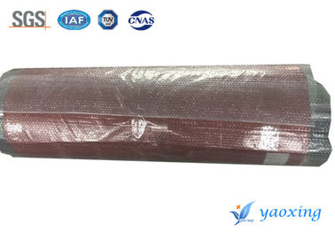 Gasket Tahan Api 4.0mm Tahan Lama Terbuat Dari Silikon Dan Kain Fiberglass