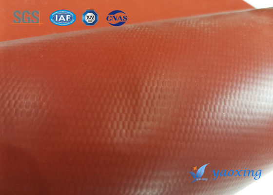 Isolasi Panas Kain Fiberglass Silikon Satu Sisi