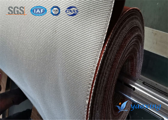 Akrilik Sealant Silicone Coated Fiberglass Cloth Tahan Api