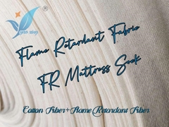 Penutup Kasur Busa Kain Katun Penghalang Api